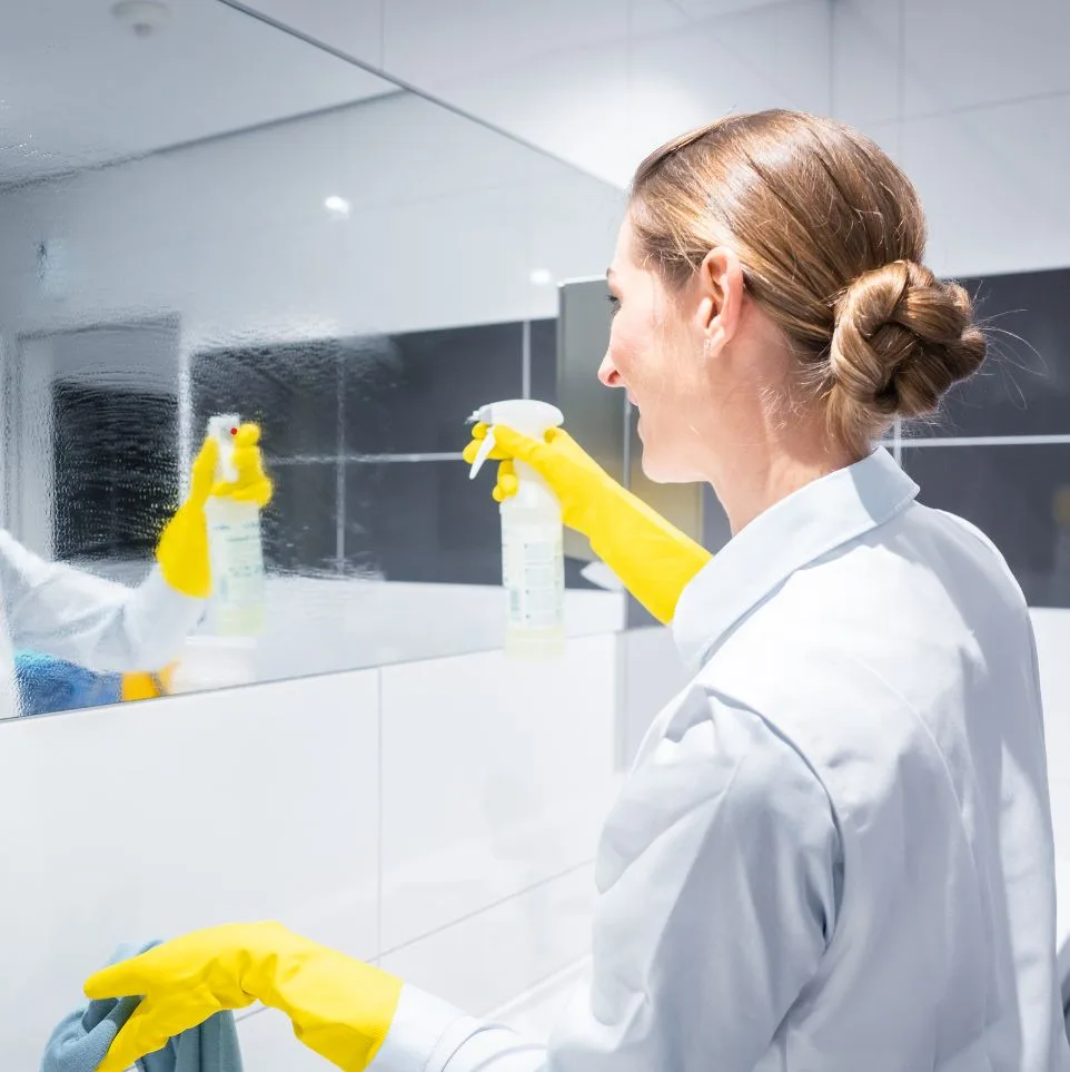 office cleaning-Restroom Cleaning